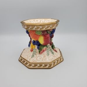 Fitz and Floyd Pillar Candle Holder